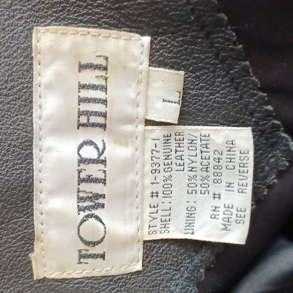 Tower Hill Vintage 80"s Leather Swing Coat - Picture 5 of 7